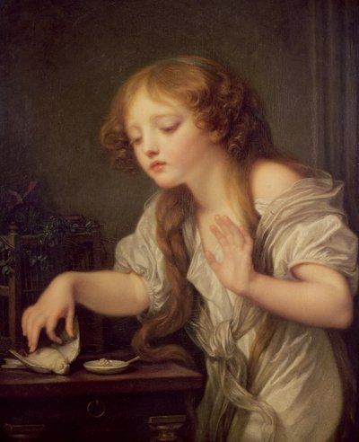 The Dead Bird by Jean Baptiste Greuze